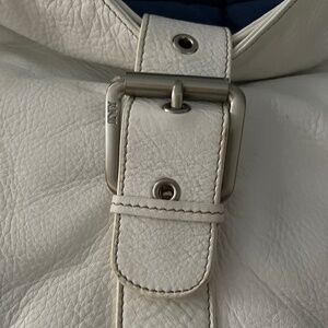 Jones white large leather bag